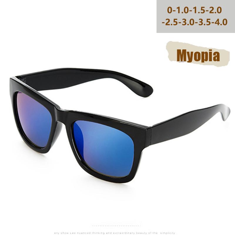 Fashionable Ladies Square Frame Myopia Sunglasses Retro Women Sunglasses Personalized Driving Mirror 816