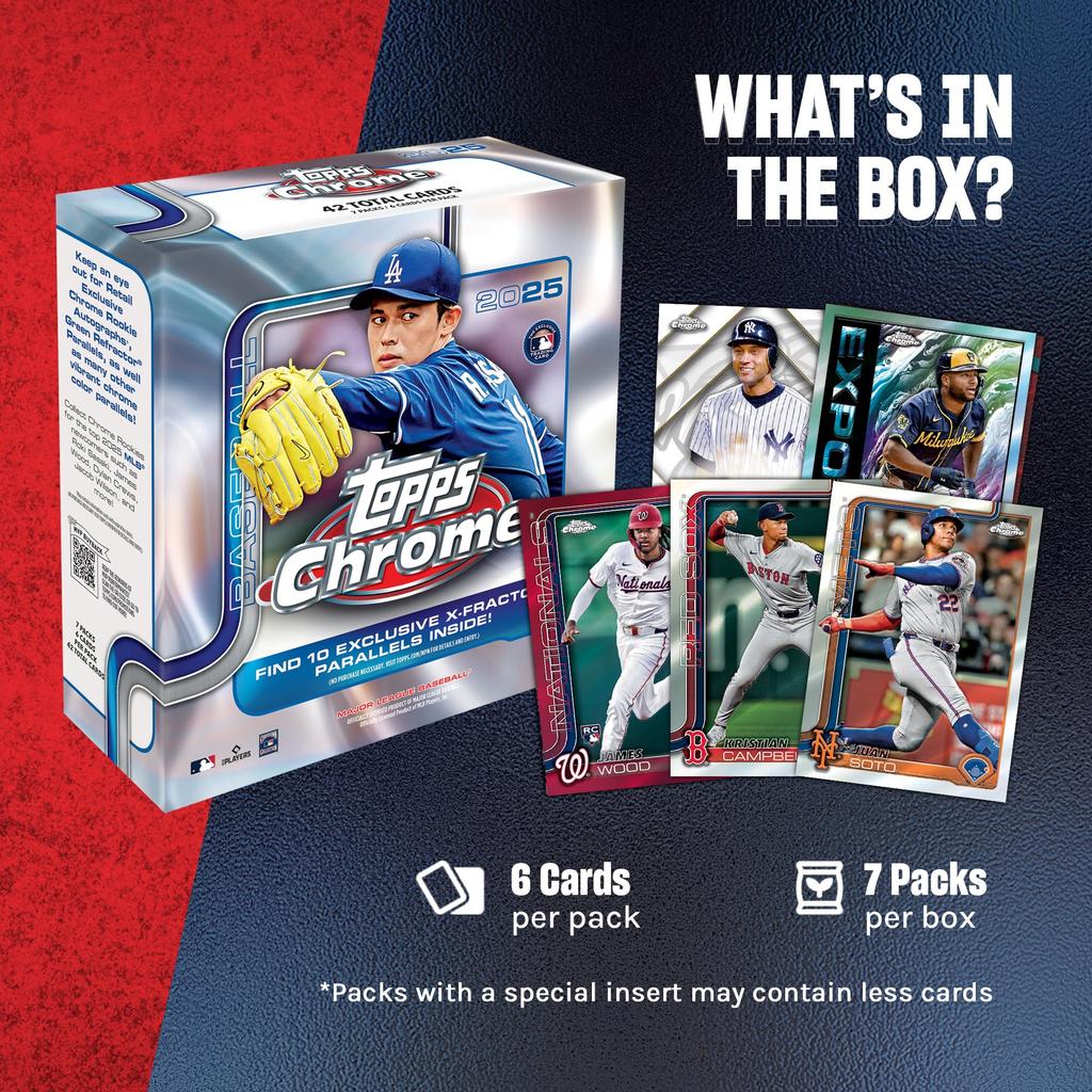 Topps Chrome Baseball Mega 2025
