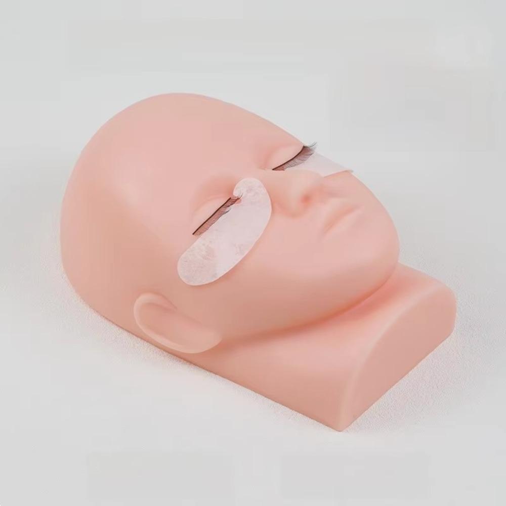 Silicone Realistic Head Dummy Soft Eyelash Planting Eyelash Extension Training