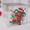 Transparent Acrylic High-Capacity Piggy Bank - No Withdrawal, Online Celebrity Style for Adults and Students.