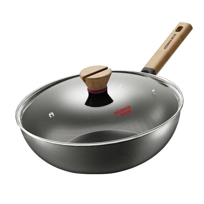 Kangbach 32cm Non-Coated Fine Iron Wok