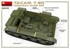 MiniArt Scale Romanian Army 76mm Artillery TACAM Full Interior Plastic Model Kit MA35240 1/35 Self-Propelled T-60