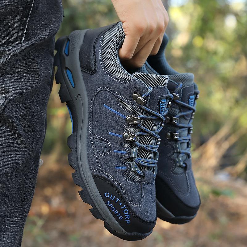 Jinjiang shoes new autumn and winter outdoor hiking shoes men's and women's shoes hiking shoes warm couple shoes large size shoes