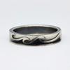 Hakkablacks Antique Black Wave Ring