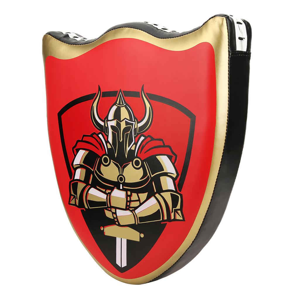 

Children Taekwondo Boxing Training Fighting Knight Shield Sword Pretend Play Costume AccessoriesRed
