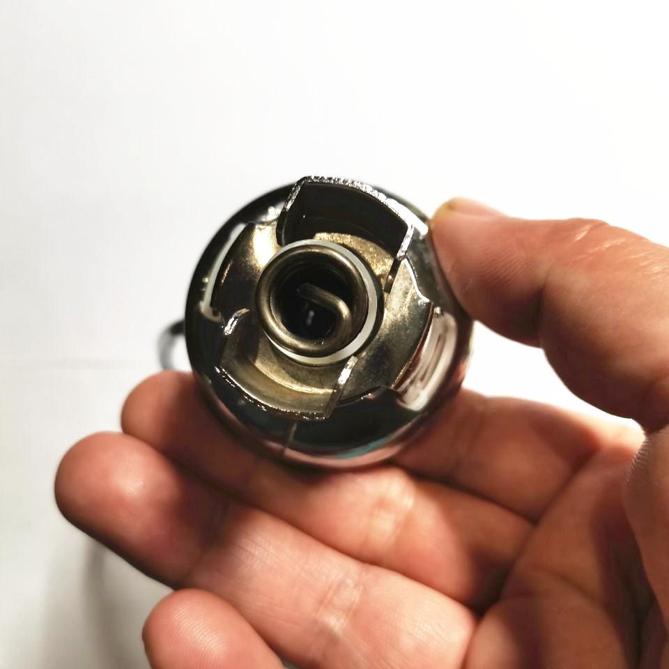 2025 Heiß Für Benz 1 Stück 44mm 3D Metall Blau Chrom Stern Haube Motorhaube Logo Emblem Abzeichen für Mercedes Benz W202 W203 W204 W208 W210 W