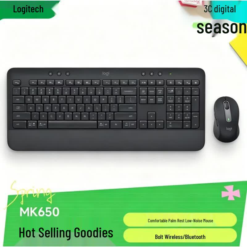 

Logitech MK650 Wireless Keyboard and Mouse Combo