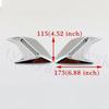 Chrome Air Vent Inlet Cover Trim For Ford Explorer Car Body Side Molding Trim 2x
