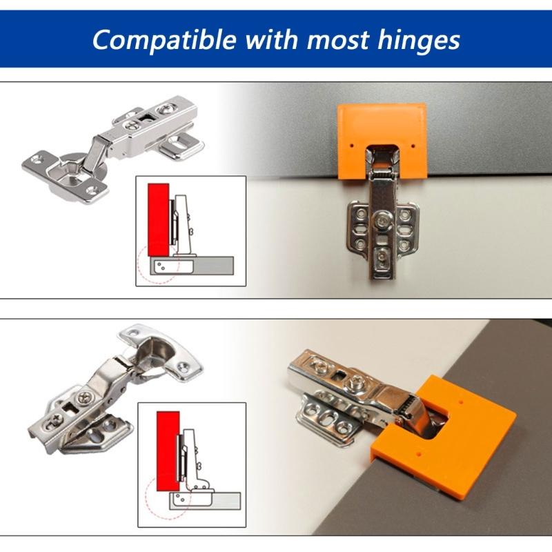 Door Hinge and Door Latches Installation Kit Door Hinge Mortiser Template Door Latches for Accurate Chiseling Scoring