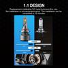 Led Headlight Bulbs, Hi/Lo Beam, 9005/Hb3 9006/Hb4 H11, 6000K White Light, 160W, Canbus Fast Cooling 80,000Hrs Lifetime For Cars