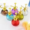 Embossed Glass Plant Sprinkler Kettle Candy Colored Watering Pot Watering Spray Bottle  Garden Tool