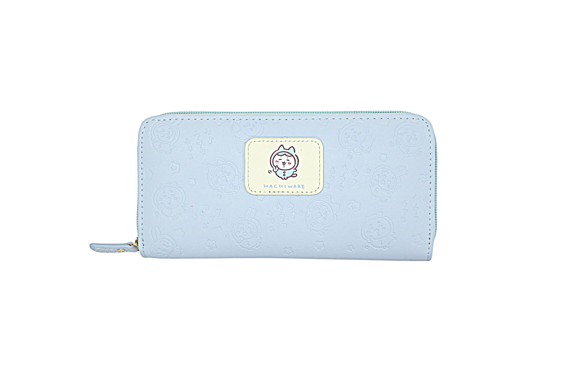 

Aldi Long Wallet with Hachiware Zipper, Embossed, Chiikawa, CHI9-11,