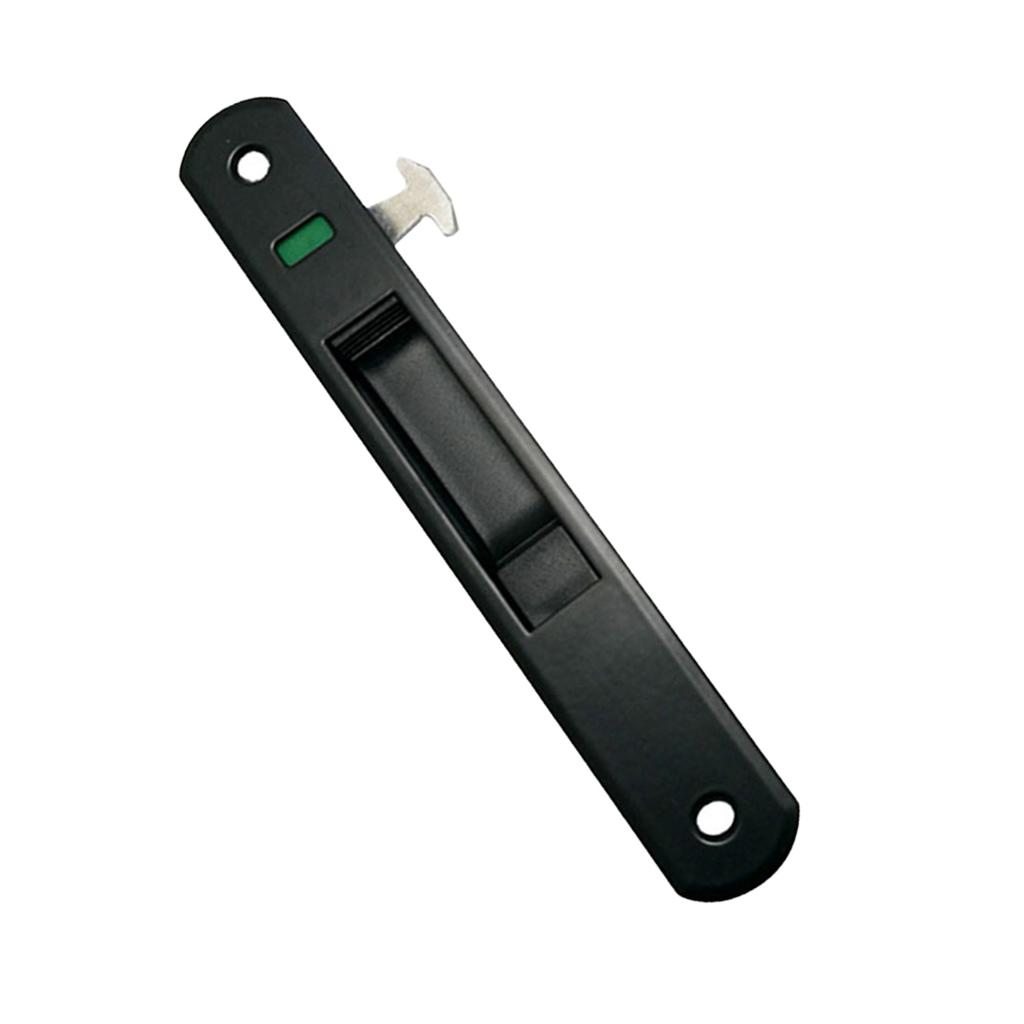 Schiebetürschloss Fensterschloss Leichtgängiges Schieben und Ziehen Leise Bedienung Schloss für Holzzäune oder Metalltore