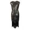 Dress Tassels O-Neck Women Fashion Sleeveless Dress for Banquet