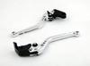 Bruce & Shark Motorcycle Long Clutch Brake Lever for Kawasaki NINJA Ninja 250R 300R 400 Silver