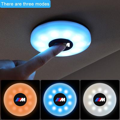 LED Touch Light Wireless Car Interior Lighting Auto Roof Ceiling Reading Lamp for M E46 E39 E90 E60 E36 F30 F10 E34 E30 F20 E92 X3 X4 X5 X6 X7