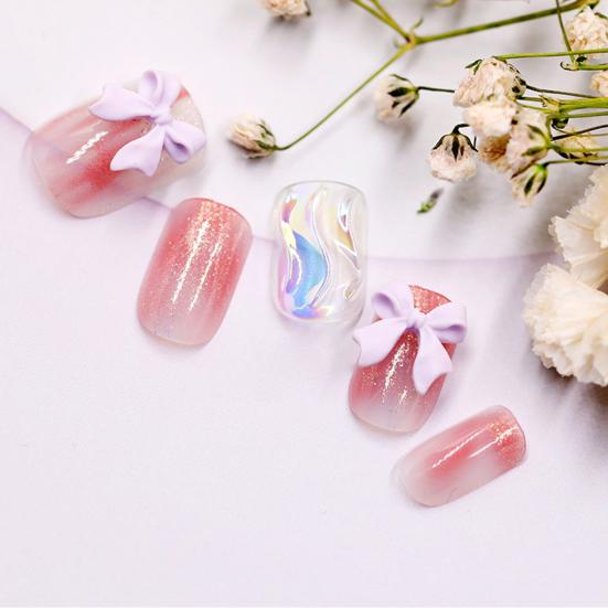 Delicate Nail Decoration Bowknot Apply Easily Nail Accessories All-matching