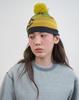 Nokeontencheu 297. Tassel Beanie _ Yellow Green