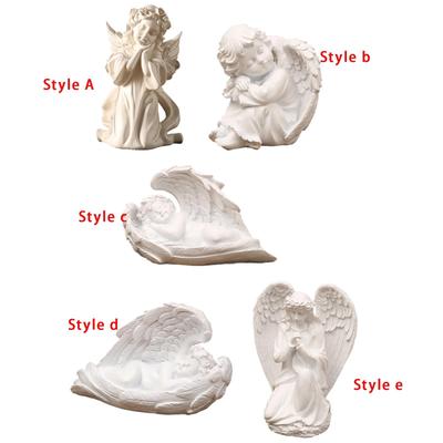 Angel Statue Praying Angel Figurine Resin Angel Figurine Angel Resin Figurine Ornament for Indoor Outdoor Bookcase Home Porch