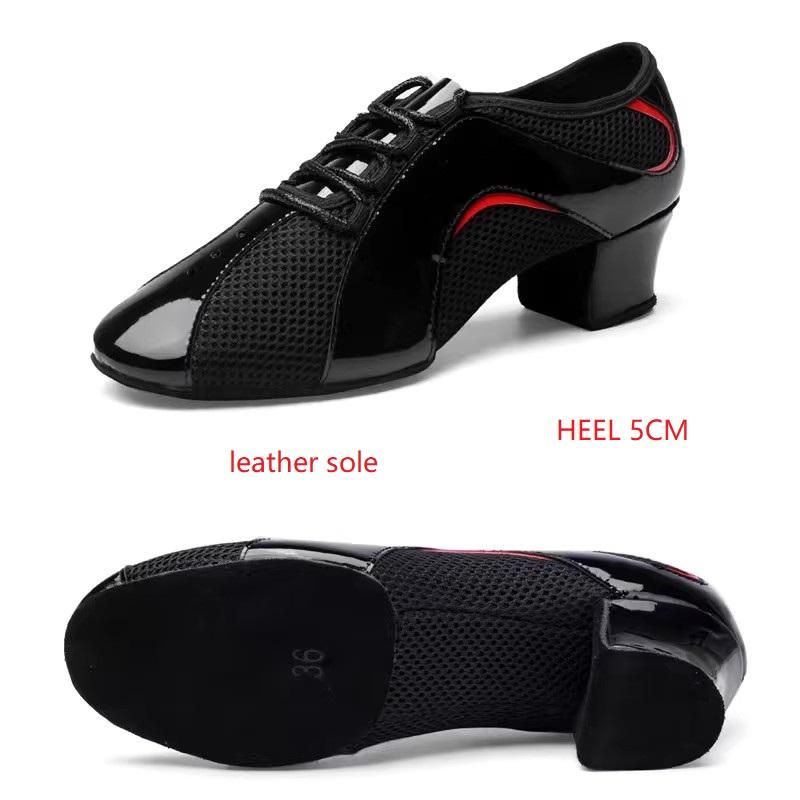 Shoes for Women Latin Dance Shoes Shape Training Ventilation Shoes Woman Square Dance Jitba Ballroom Shoes Net Sneakers