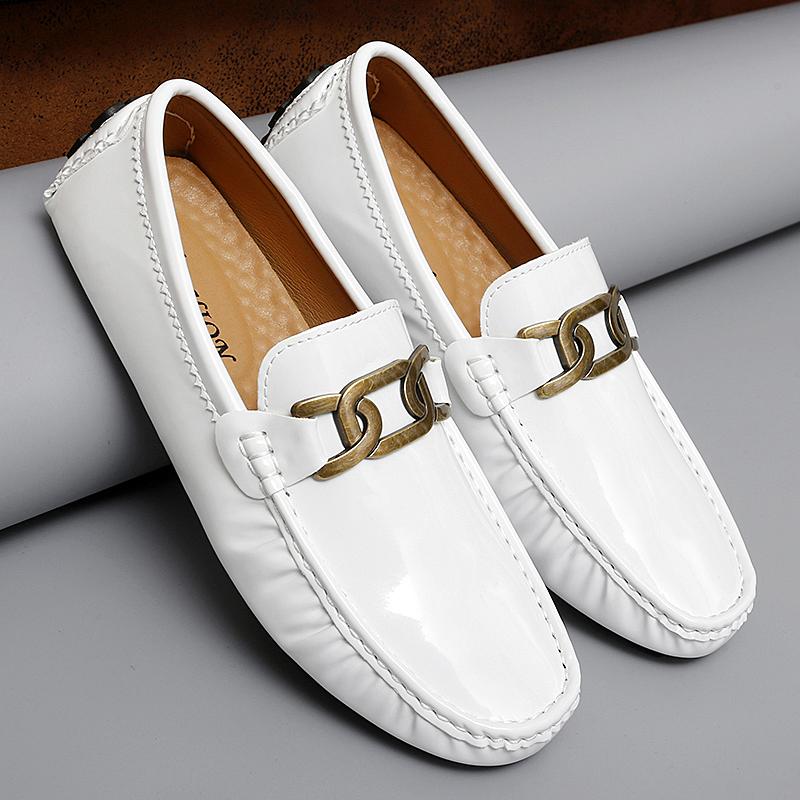 Men's Classic Plus Size Oxfords Business Flats Casual Leather Shoes Driving Loafers Wedding Shoes Italian Style Mocassins