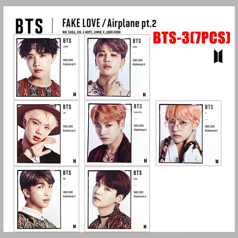BTS V サイン入りフォトカード FAKE LOVE BTS V [ Love Yourself