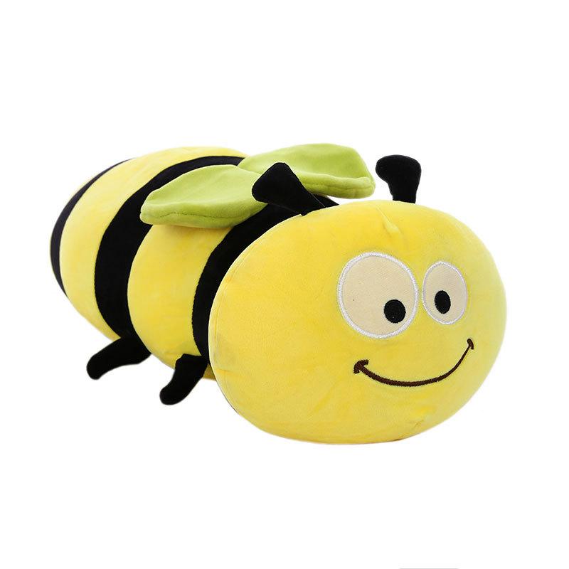 Cartoon Bee Creative Cute Simulation Little Bee Doll Plush Toy Children'S Big Throw Pillow Birthday Gift