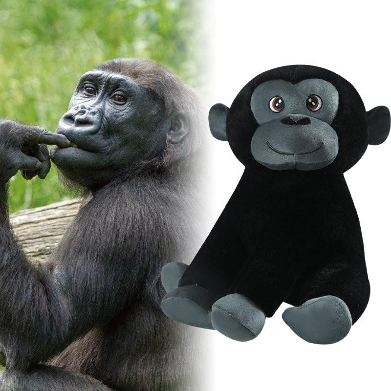 Adorable Plush Gorilla Toy With Soft Short Velvet Fabric Perfect For Kids Birthday Gift