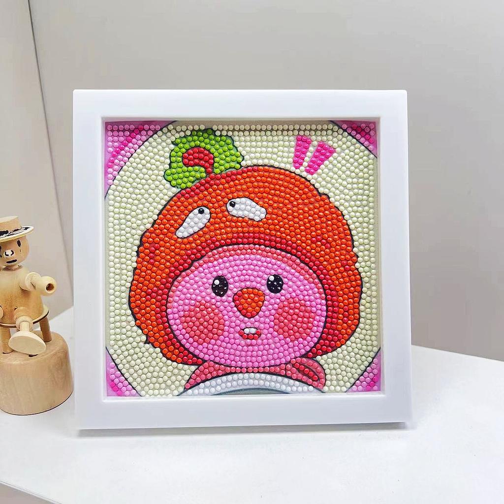 Children'S Diamond Painting Handmade Diy Masonry Painting Cartoon Diamond Sticker Bedroom Living Room Decorative Painting Photo Frame