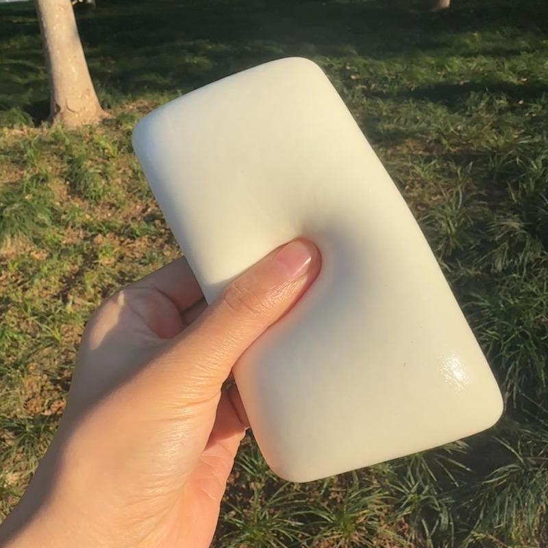 Simulated Rice Cake Strips Squishy Toy Super Wet Soft Food Squeeze Toy Sticky Slow Rebound Decompression Model Hand Relax Gift