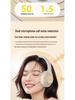New 2025 Over-Ear Wireless Bluetooth Gaming Headset with Noise Cancelling, Card Slot, Luminous Design, and Extended Battery Life.