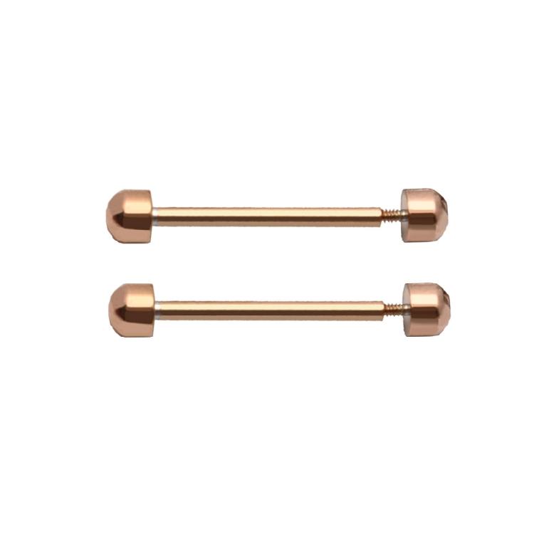 2Pcs Watch Strap Screw Tube Rods Friction Pin Clasp Bracelet Fixng for Wristband