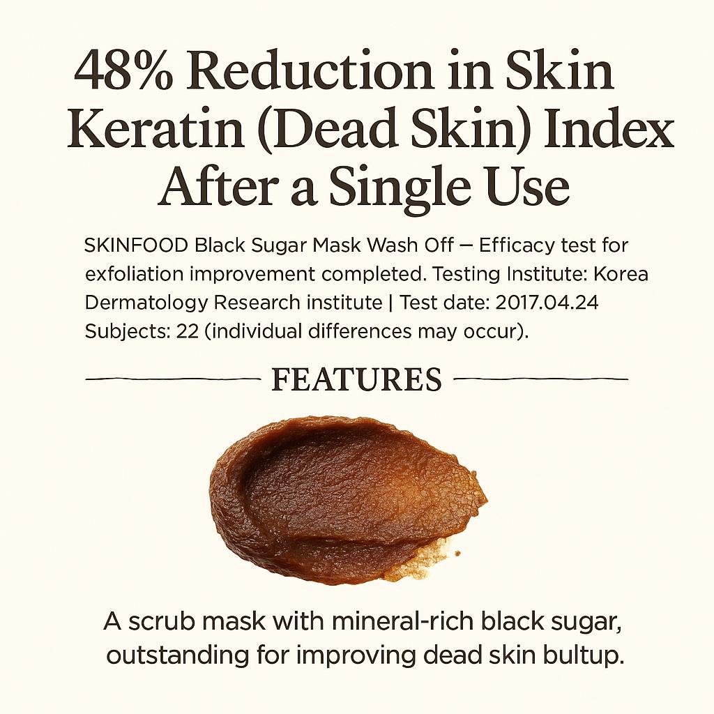 Skinfood Black Sugar Mask Wash Off (120g)