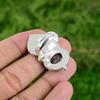 Womens day Deal Natural Rhodonite 925 Silver Stackable Bird Elegant Ring Jewelry