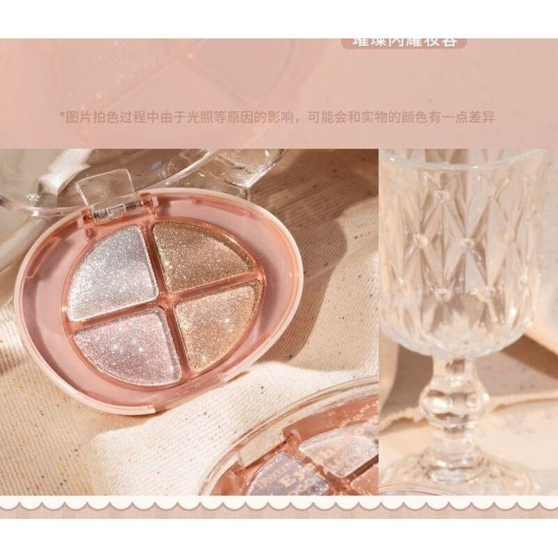 GOGO TALES - Glitter 4 Color Eyeshadow Palette (7-9)