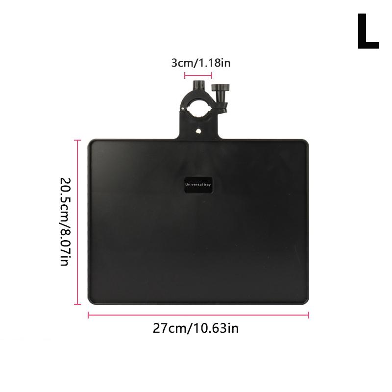 1 Stück ABS-Material Wimpern-Tablett-Halter Befestigt am Mondlicht-Ringlicht Kompatibel Wimpernverlängerungs-Organizer Zubehör Wimpernwerkzeuge