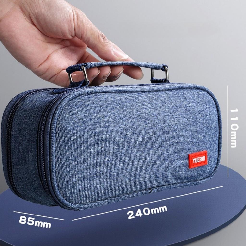 Large Capacity 5 Layers Pencil Cases Pencil Pouch Pen Holder Double Open Stationery Multifunction Double Layer Pen Bag