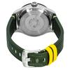 AVI-8 Flyboy Airmaster GMT Fuselage Green Leather Strap Green Dial Automatic AV-4128-03 Men's Watch