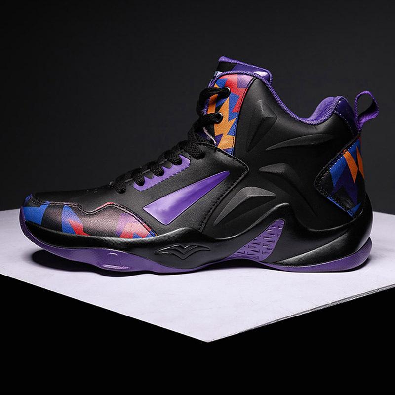 Men's basketball shoes sports running shoes, non-slip lightweight sports shoes lightweight sports shoes