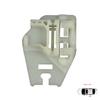 EWR6 Power Window Regulator Repair Clips Bracket Rear Left Door for BMW 3 E46 1998-2005 X5 E53 2000-2006 51358212099 51357125059