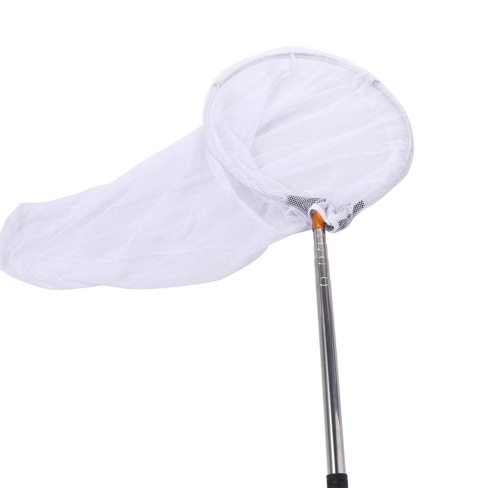 Extendable Telescopic Insect Net Stainless Steel Fishing Mesh Net  Outdoor Garden