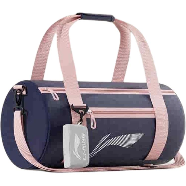Li Ning EVA With Polyester Gym Bag Medium Unisex Gray/White Color LNBT756-1