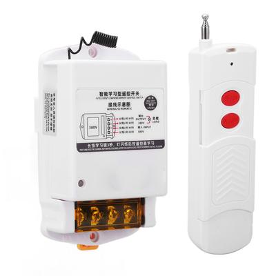 Smart RF Fjärrkontrollbrytare Multifunktionell Trådlös Switch för Larm och Vattenpump AC 380V