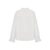 Teenie Weenie Women's Lace High-Collar Chiffon Blouse