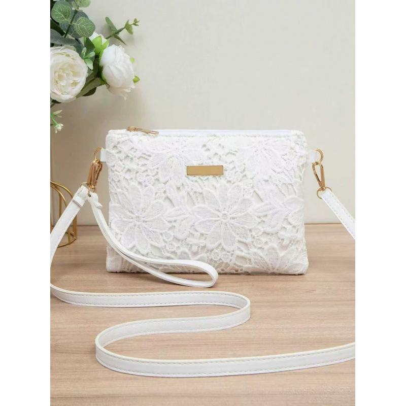 Foreign trade spring women s bag Korean version lace shoulder bag handbag women