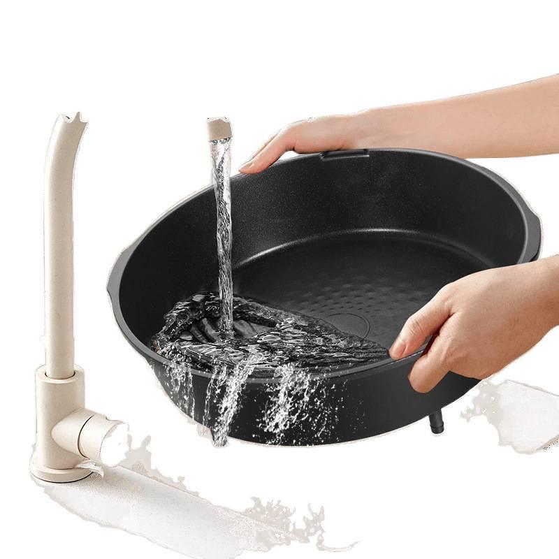 Dual-Sided Electric Pancake Maker with Deepened and Enlarged Design – Detachable, Washable Pancake Pan