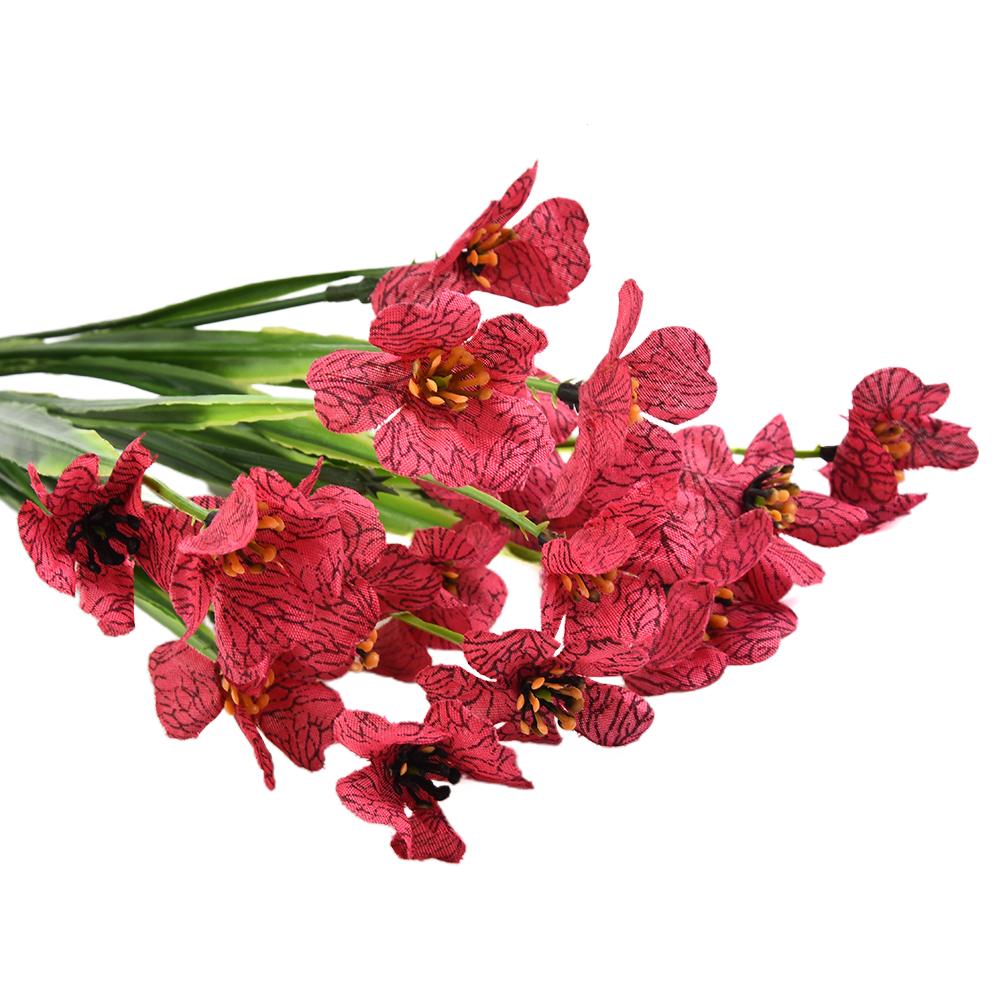 Home Outdoor Artificial Flowers Floral Décor 31cm Fake Flowers