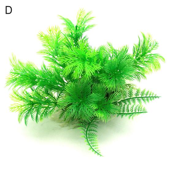 Aquarium Decorative Plastic Grass Water Plants Fish Tank Landscaping Ornaments