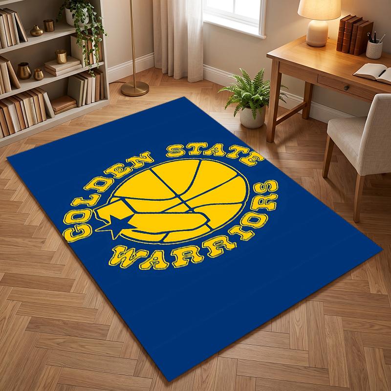 Golden State Warriors (1) Tappeti da ufficio adatti per soggiorni, camere da letto, uffici e cucine un regalo per l'arredamento della casa moderna