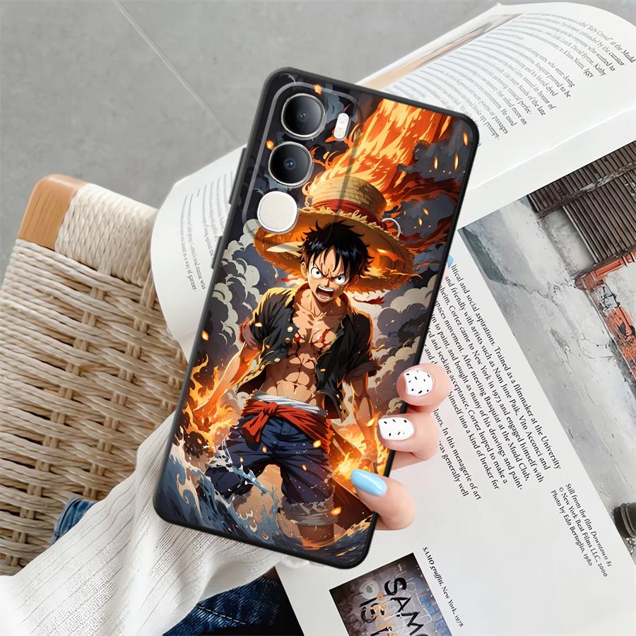 Luffy Ones Pieces Phone Cover Case for Vivo Y50 Y95 Y75 Y81 Y52S Y93 V29 Y53S Y71 Y91 V25 V30 V21E V23 Y51S Y78 V27